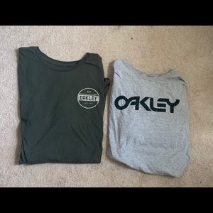 Bundle of two Oakley tees